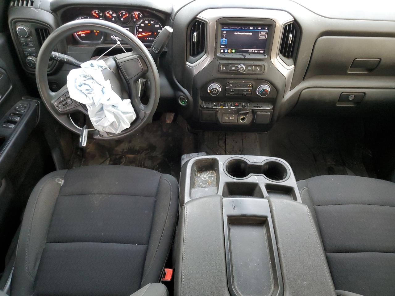 2022 CHEVROLET SILVERADO K1500 CUSTOM VIN:1GCPDBEK6NZ532753