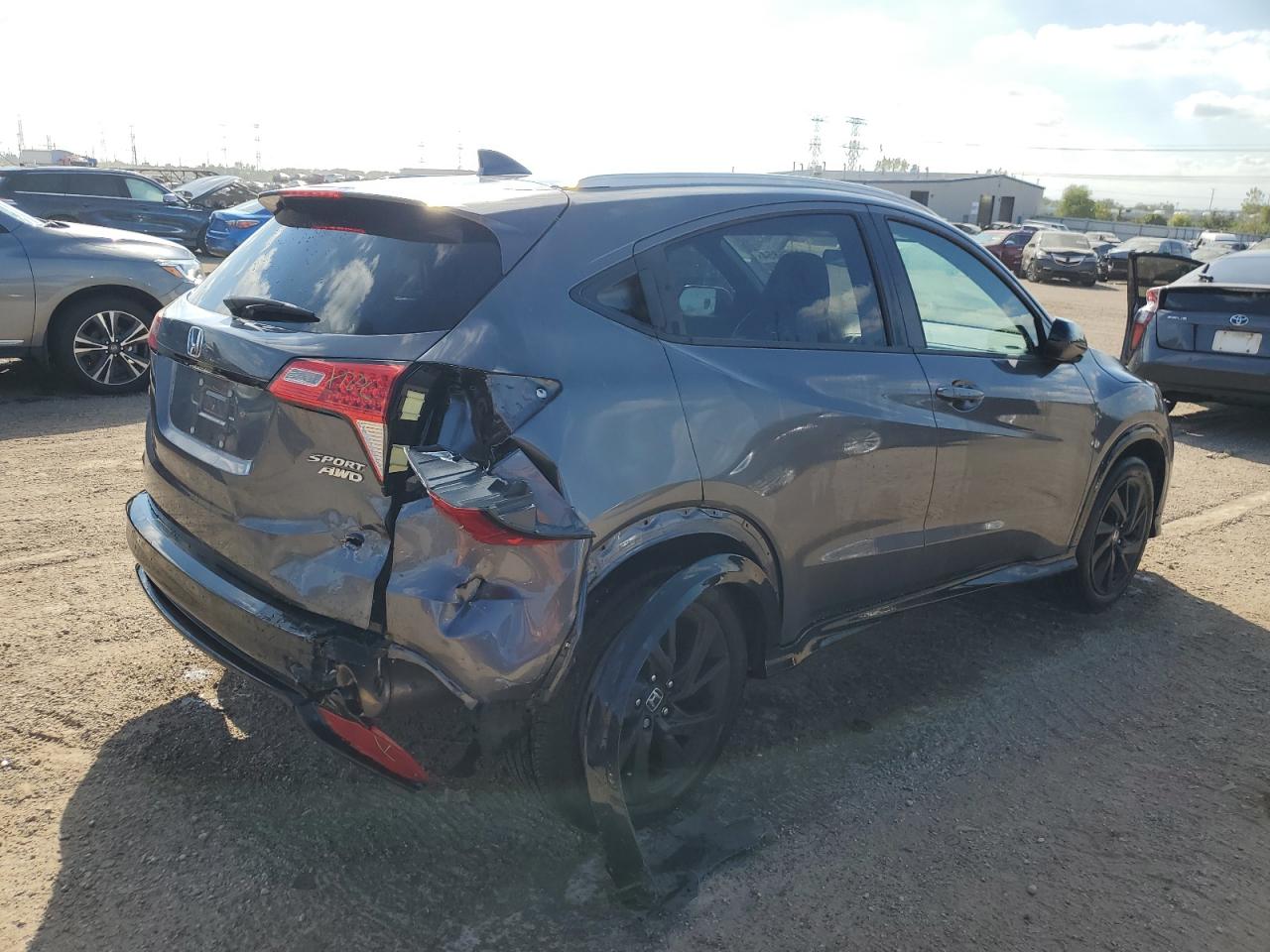 2022 HONDA HR-V SPORT VIN:3CZRU6H17NM769377