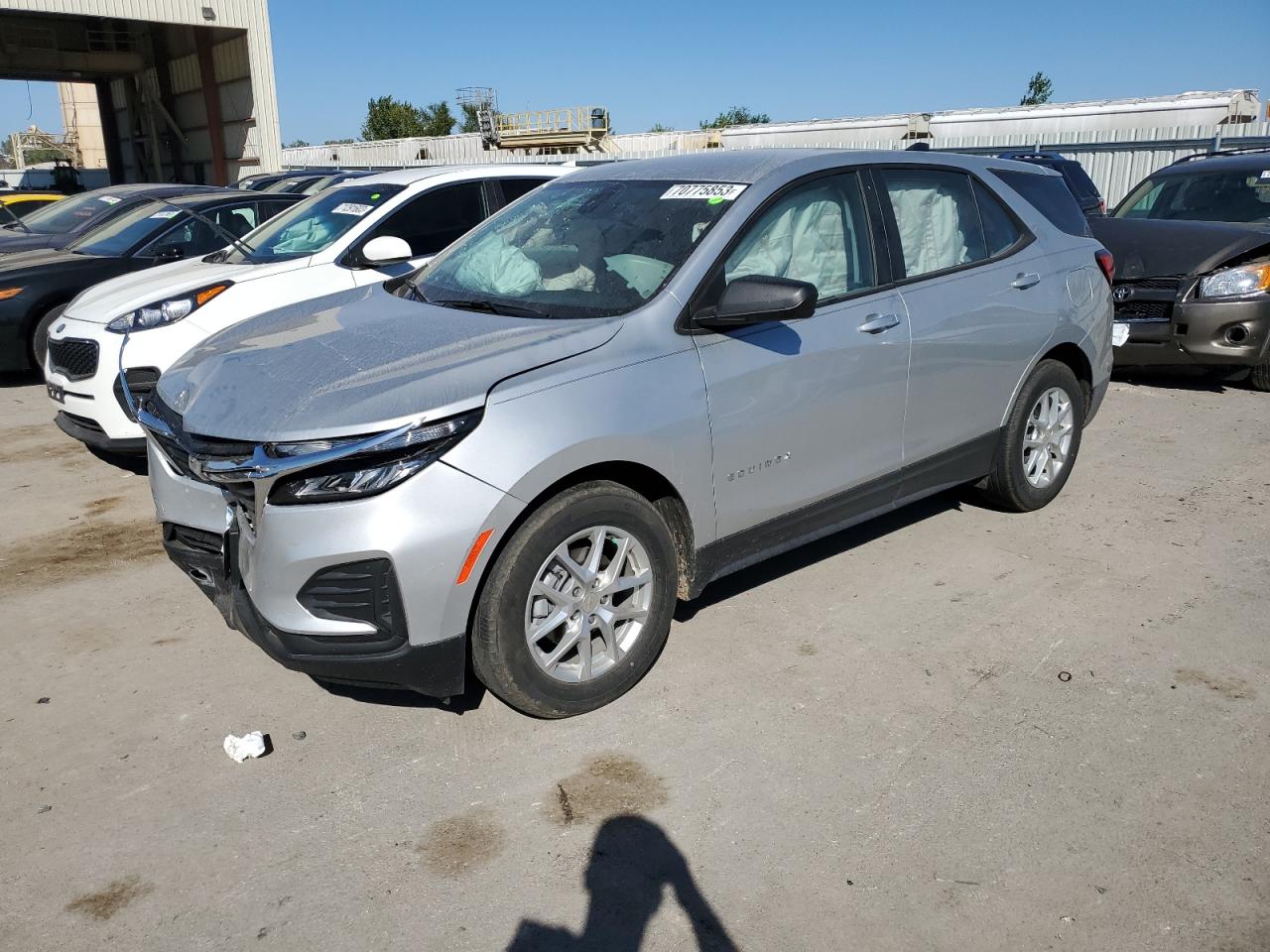 2022 CHEVROLET EQUINOX LS VIN:3GNAXHEV7NS151816
