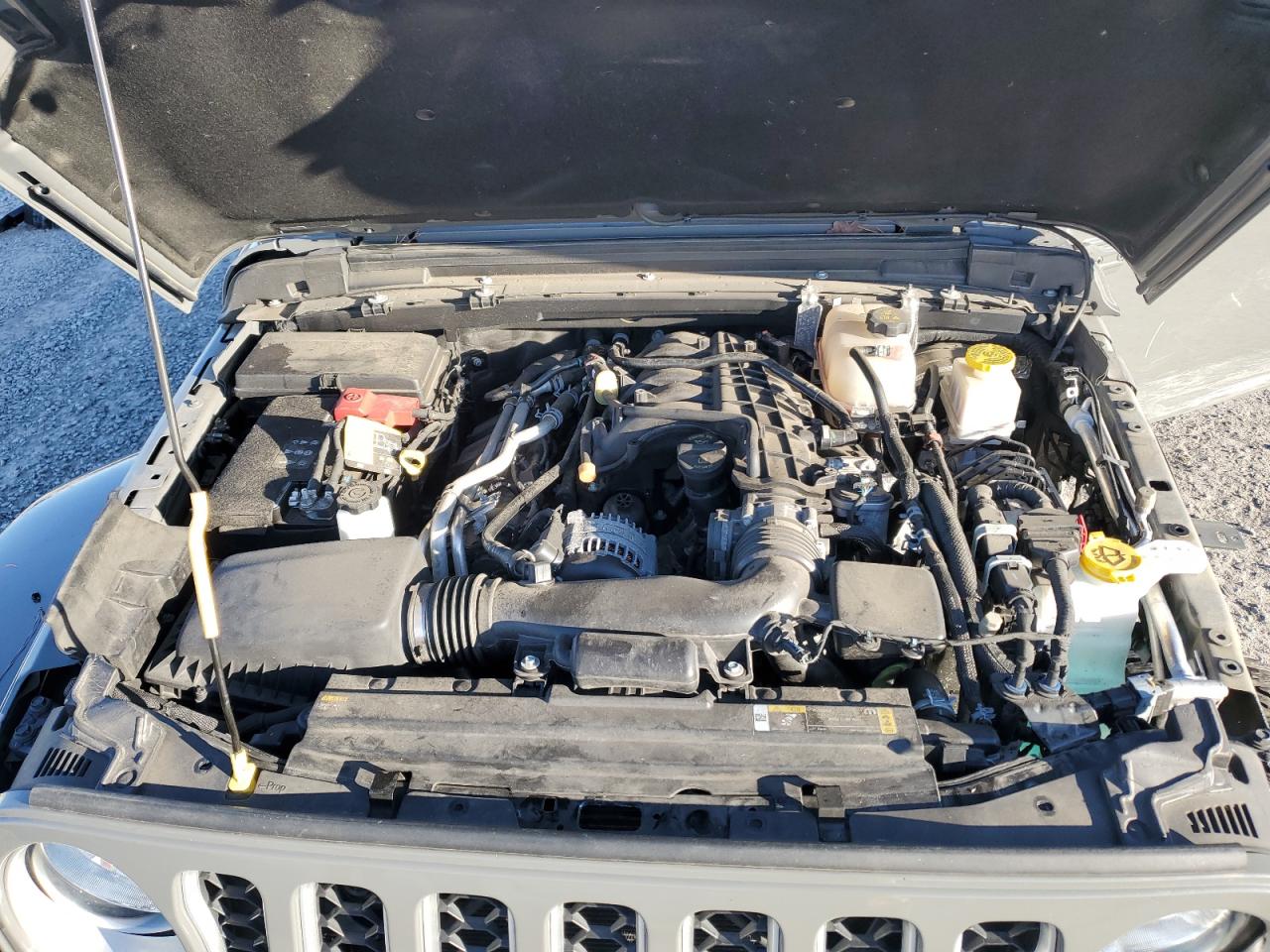 2022 JEEP GLADIATOR OVERLAND VIN:1C6HJTFG9NL180159