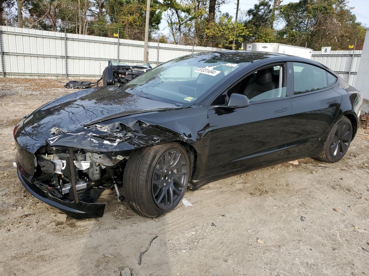 2024 TESLA MODEL 3  VIN:5YJ3E1EA0RF843569