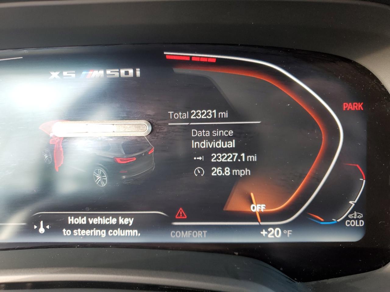 2023 BMW X5 M50I VIN:5UXJU4C03P9P60861