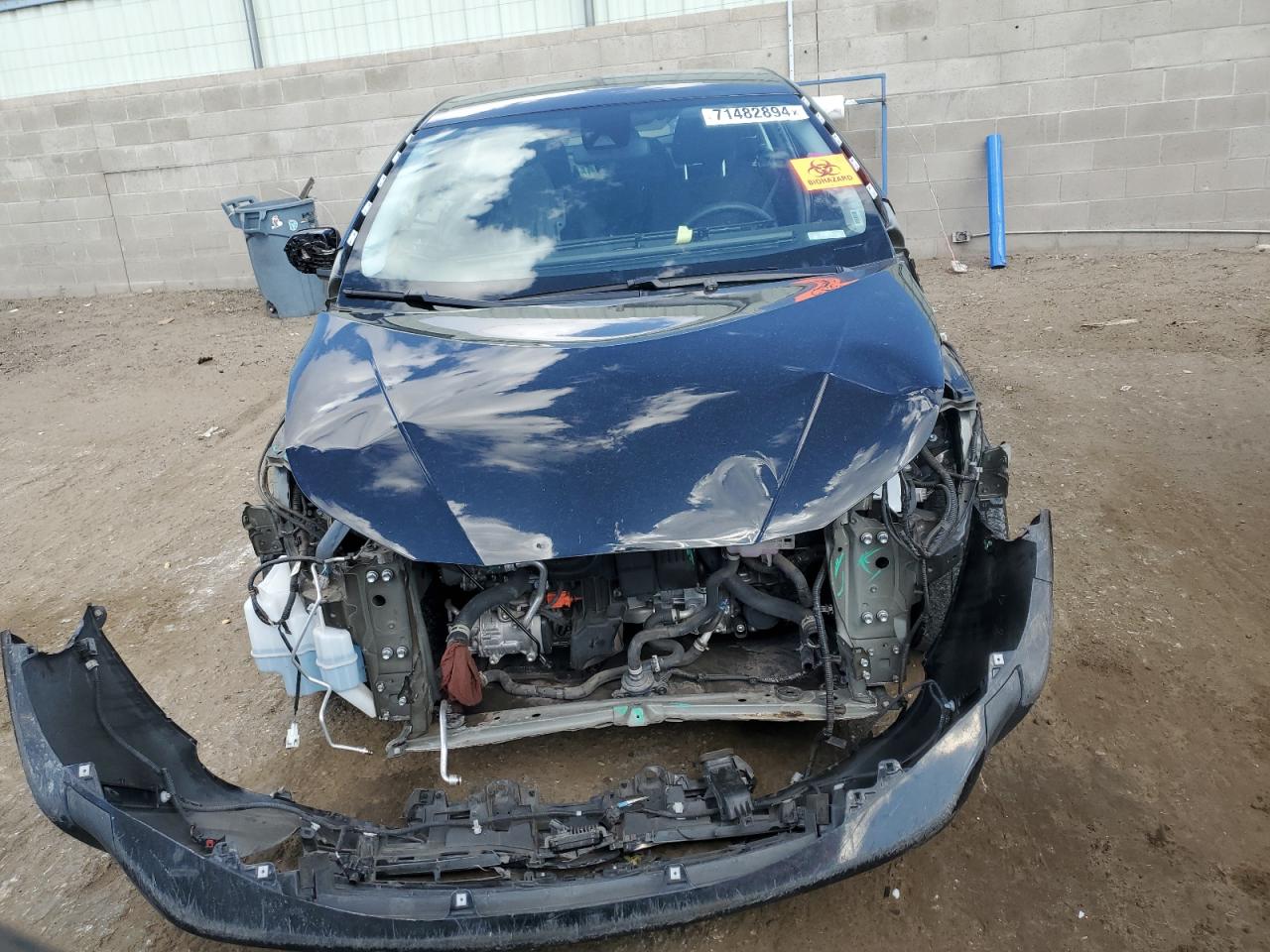 2022 TOYOTA PRIUS NIGHT SHADE VIN:JTDKAMFU7N3177769