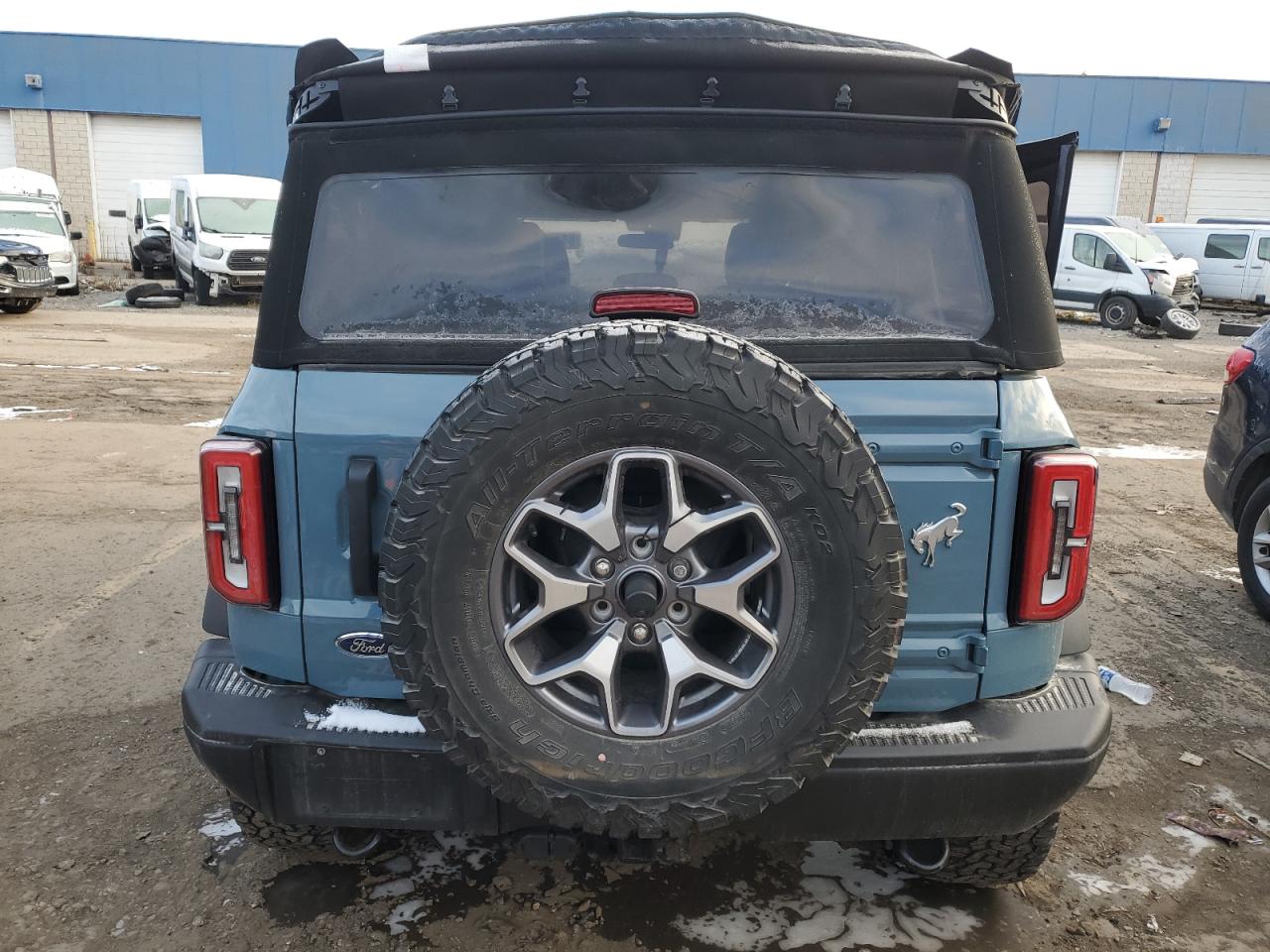 2022 FORD BRONCO BASE VIN:1FMEE5DH8NLA89385