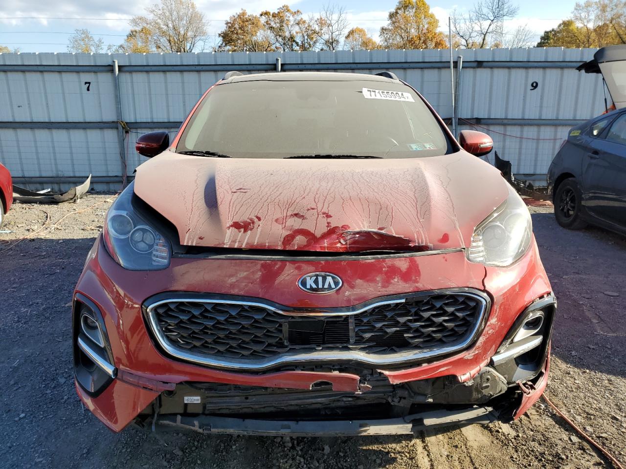 2022 KIA SPORTAGE EX VIN:KNDPNCAC0N7957401