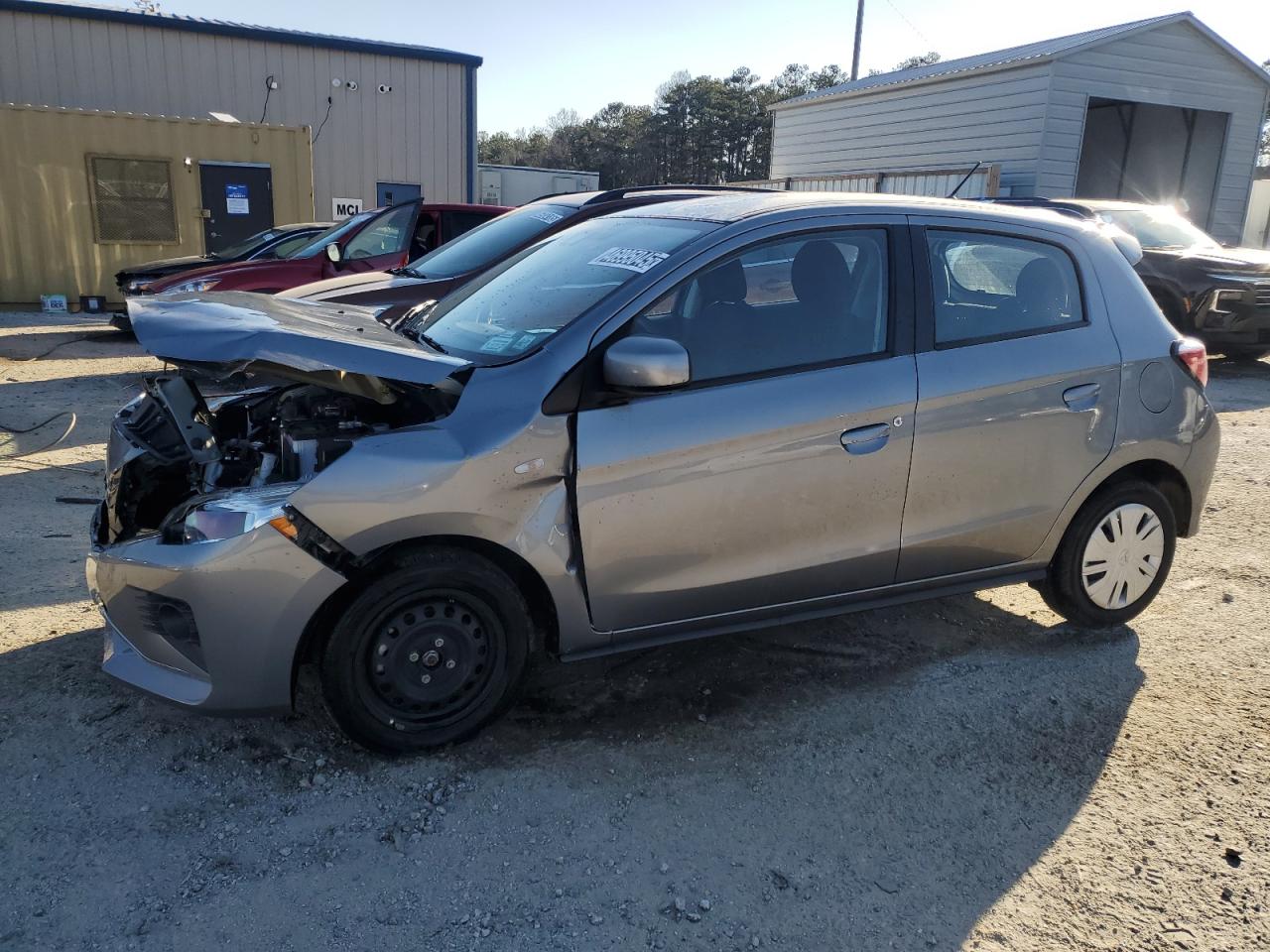 2022 MITSUBISHI MIRAGE ES VIN:ML32AUHJ5NH008343