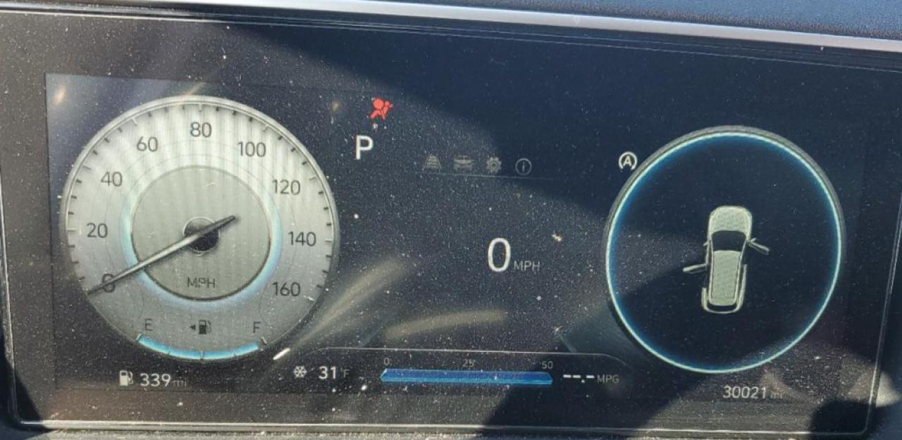 2022 HYUNDAI TUCSON SEL VIN:5NMJC3AE7NH068004