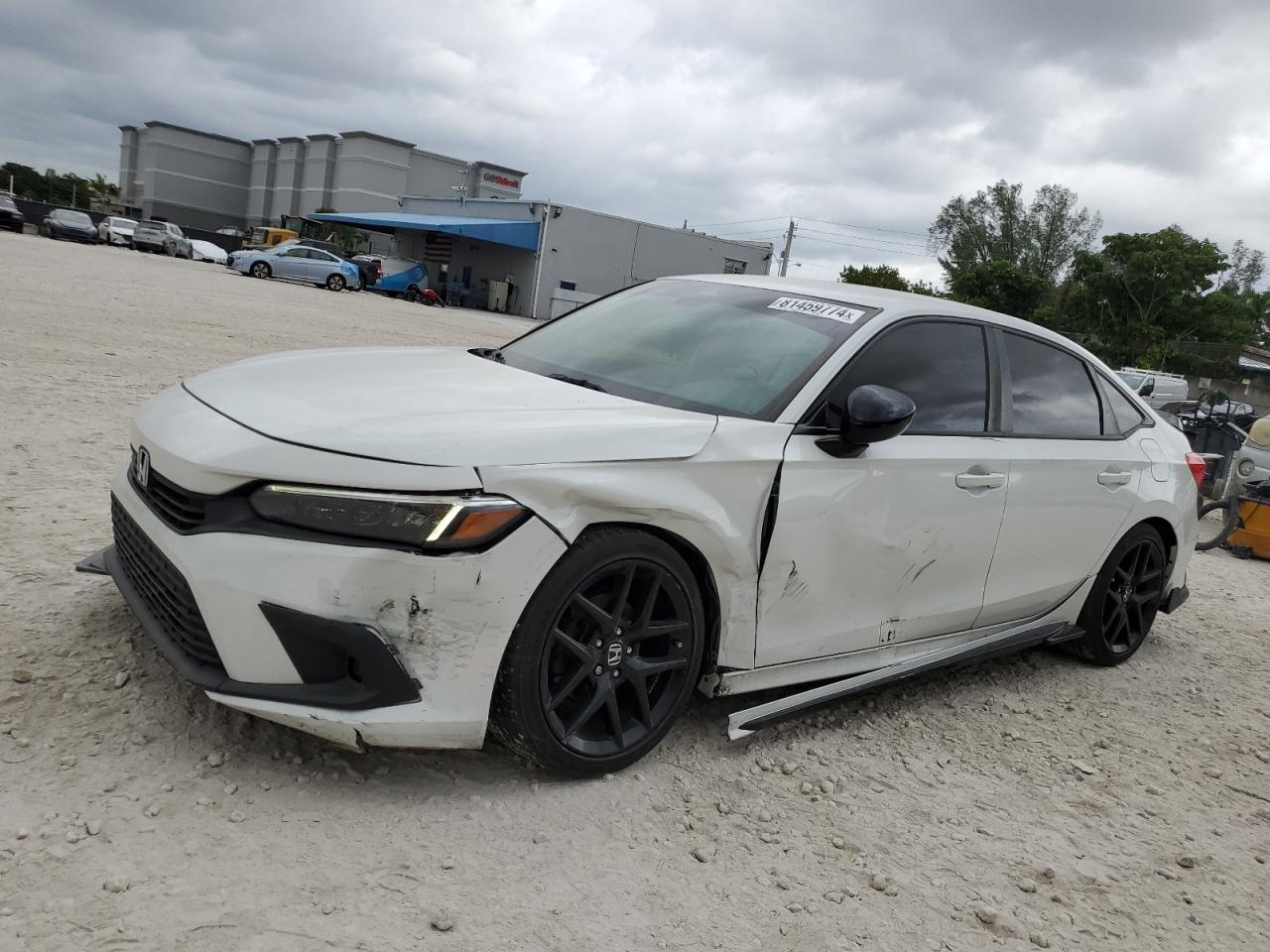 2022 HONDA CIVIC SPORT VIN:2HGFE2F56NH584497