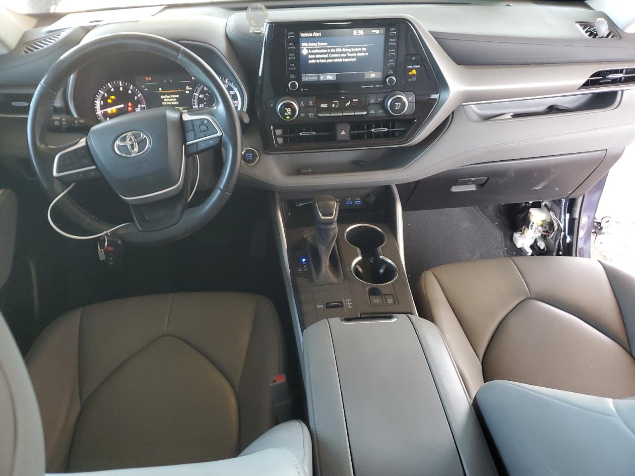 2022 TOYOTA HIGHLANDER XLE VIN:5TDHZRAH9NS093896
