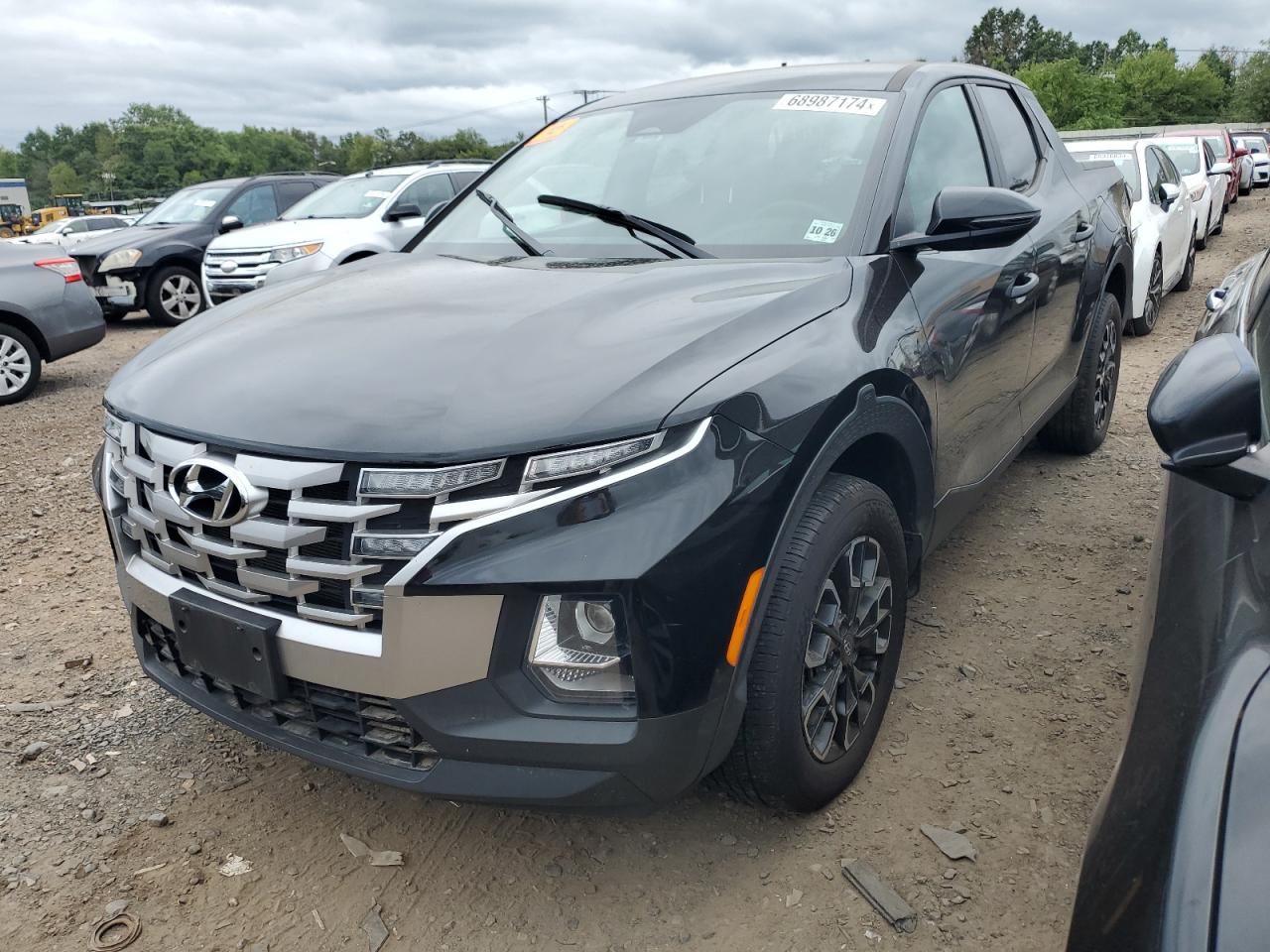 2022 HYUNDAI SANTA CRUZ SEL VIN:5NTJBDAE7NH004395