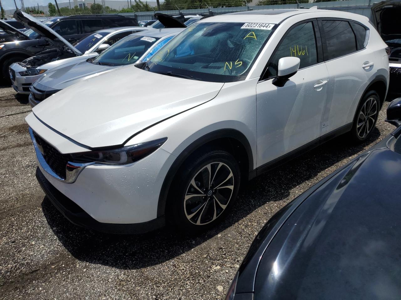 2022 MAZDA CX-5 PREMIUM PLUS VIN:JM3KFBEM3N1579041