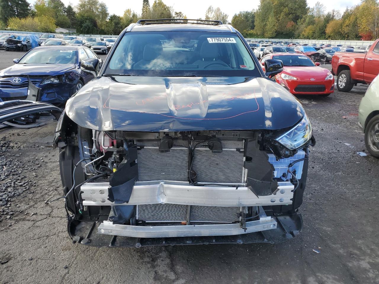 2024 TOYOTA HIGHLANDER LE VIN:5TDKDRBH4RS566094