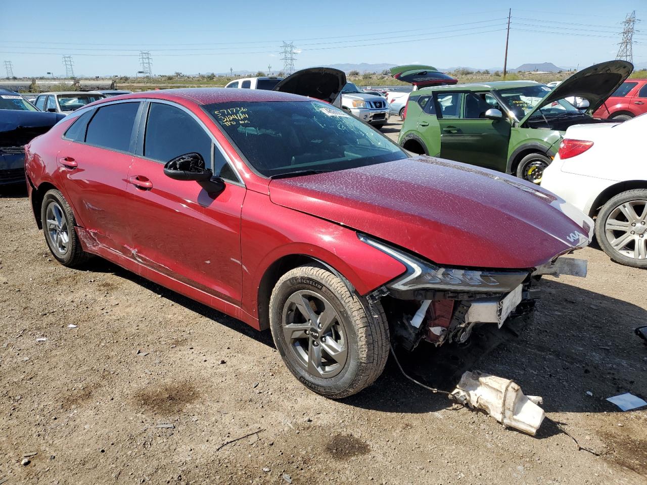 2022 KIA K5 LXS VIN:5XXG14J22NG141340
