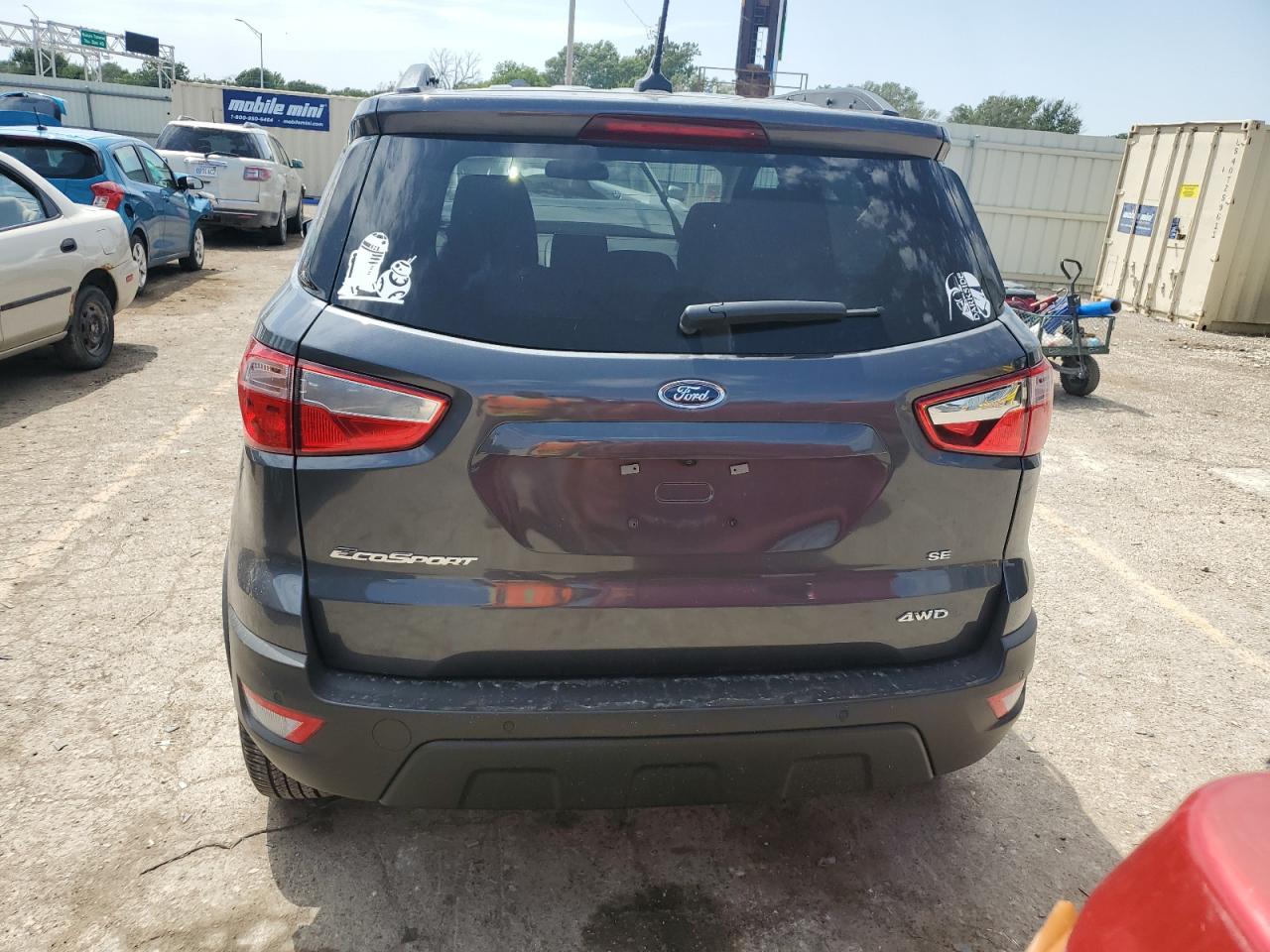 2022 FORD ECOSPORT SE VIN:MAJ6S3GL8NC473713