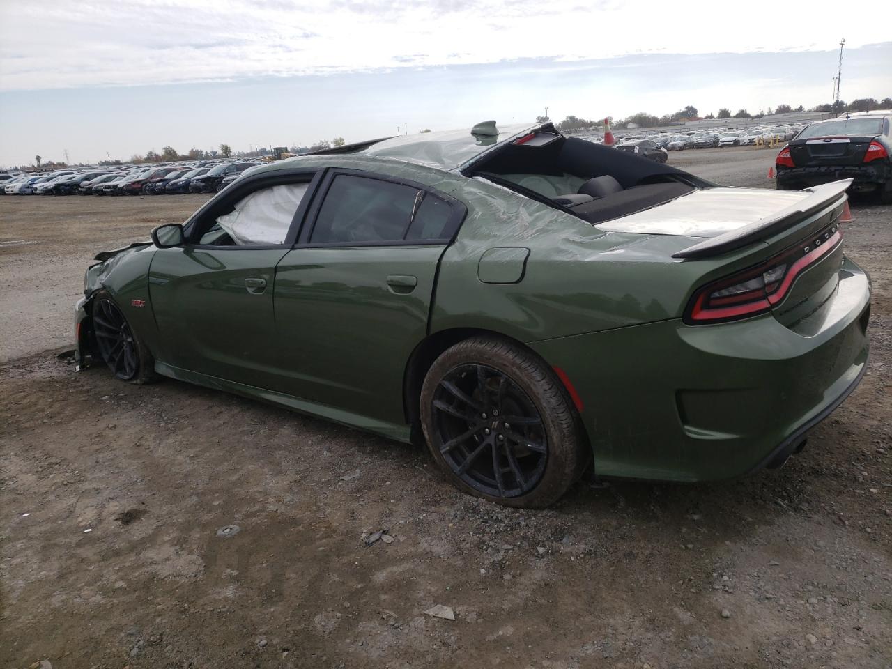 2022 DODGE CHARGER SCAT PACK VIN:2C3CDXGJ0NH224661