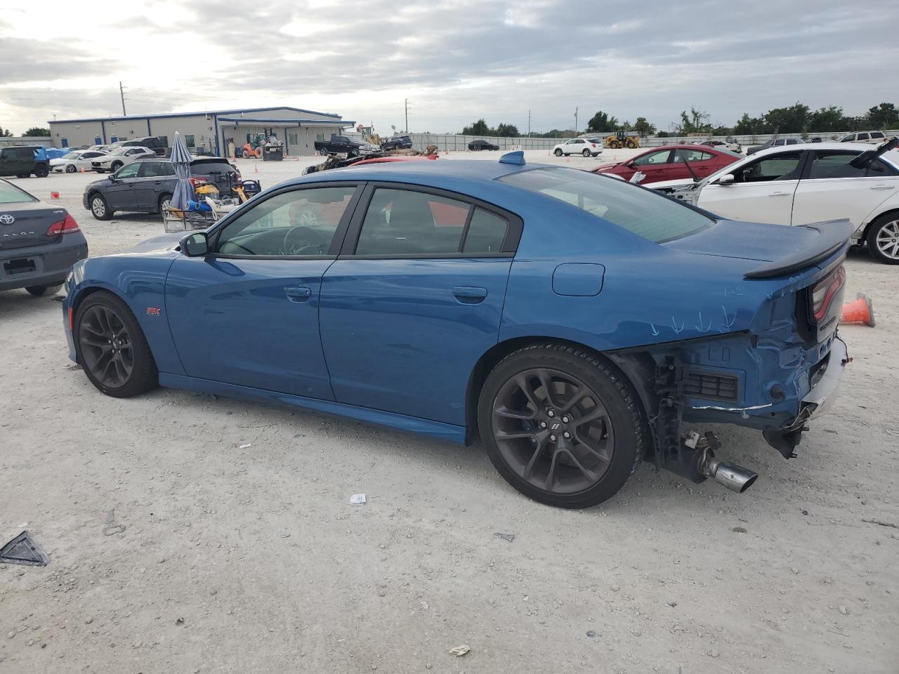 2022 DODGE CHARGER SCAT PACK VIN:2C3CDXGJ8NH225072