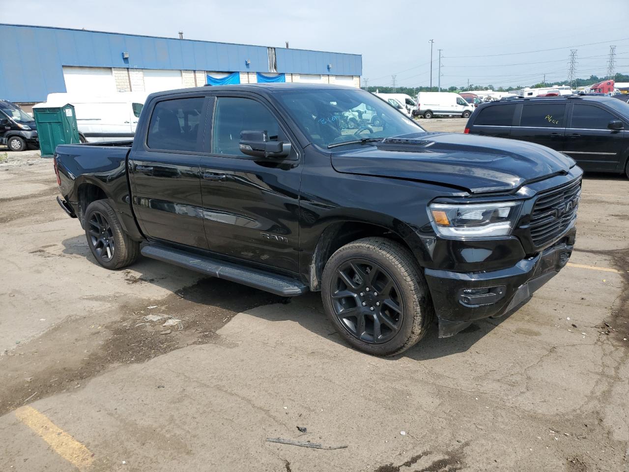 2024 RAM 1500 LARAMIE VIN:1C6SRFJT1RN131455