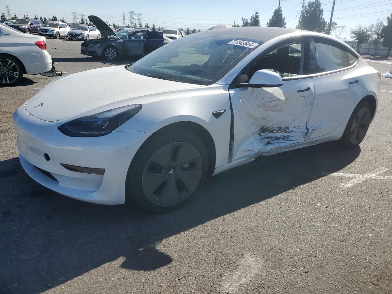 2023 TESLA MODEL 3  VIN:5YJ3E1EA3PF614459