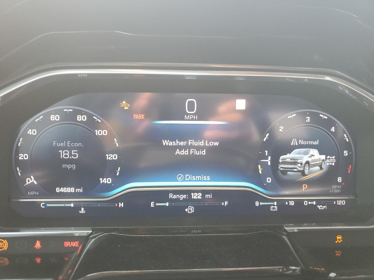 2022 CHEVROLET SILVERADO K1500 LTZ VIN:1GCUDGET7NZ597619