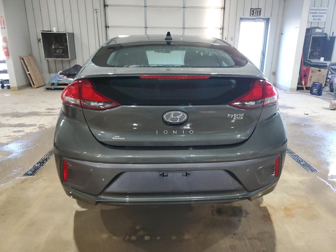 2022 HYUNDAI IONIQ BLUE VIN:KMHC65LC3NU284945