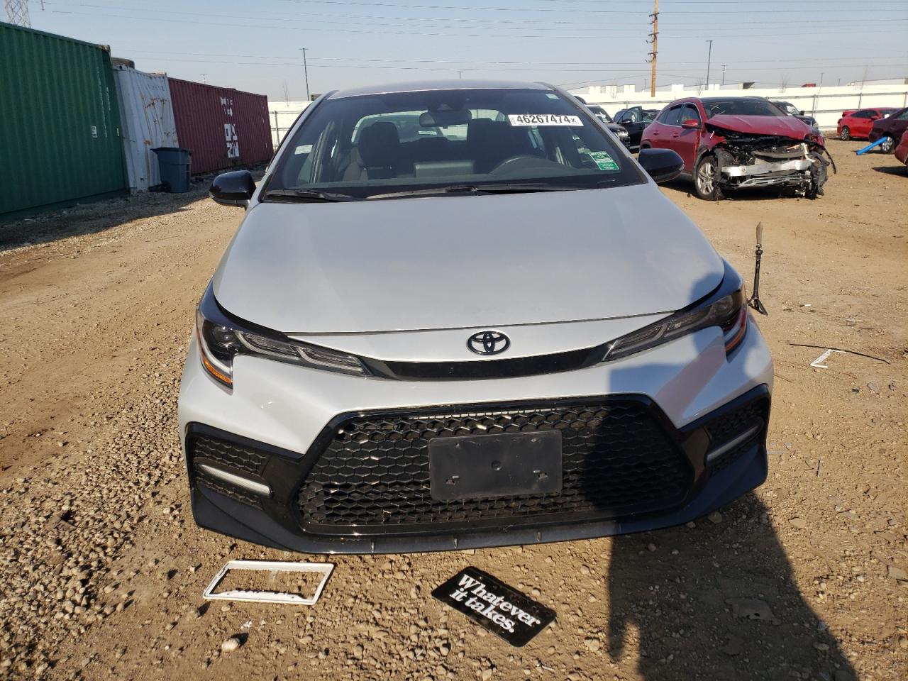 2022 TOYOTA COROLLA SE VIN:5YFS4MCE1NP131737
