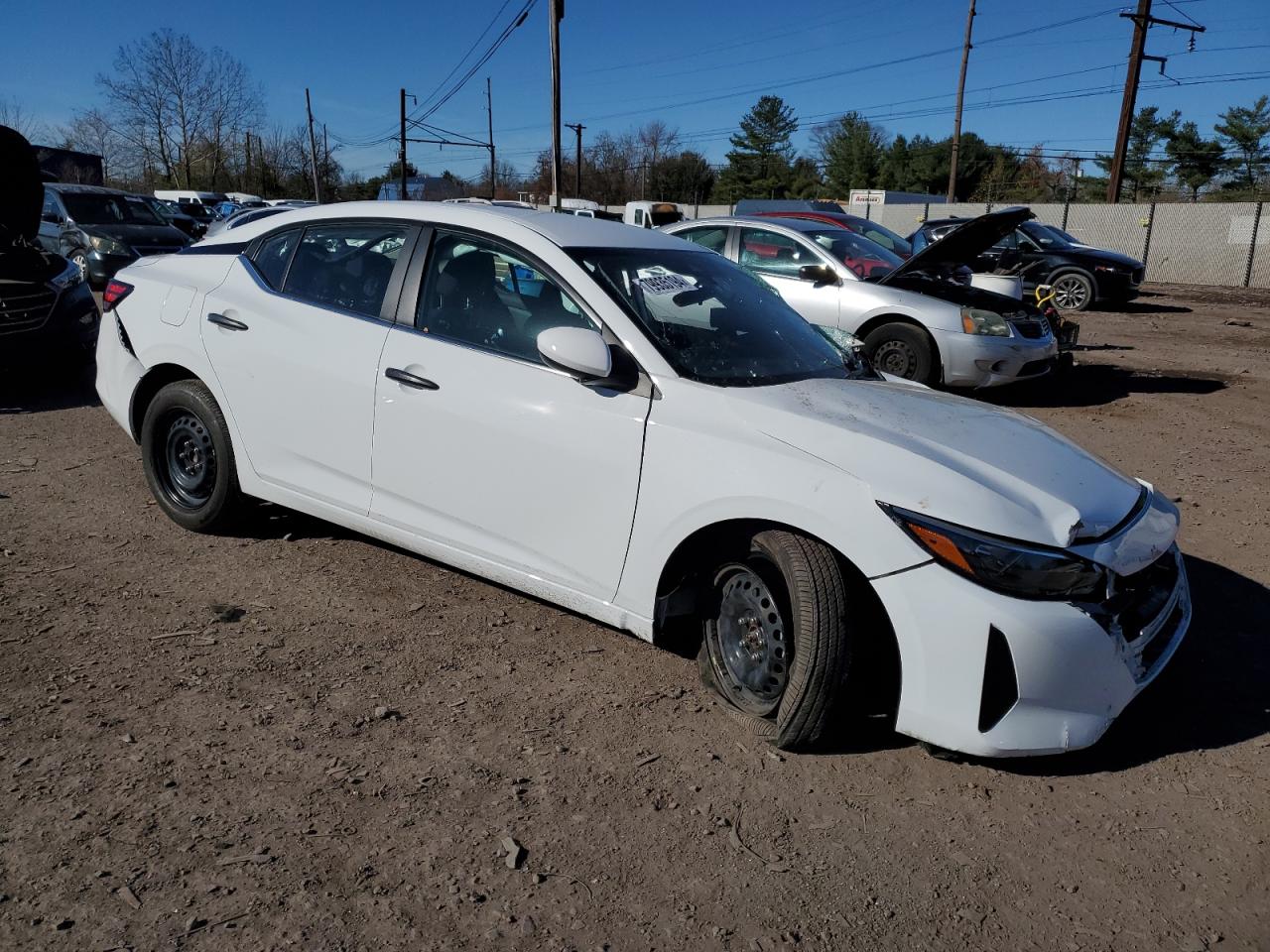 2024 NISSAN SENTRA S VIN:3N1AB8BV3RY288592