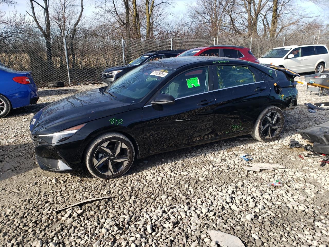 2023 HYUNDAI ELANTRA LIMITED VIN:KMHLN4AJ8PU075976