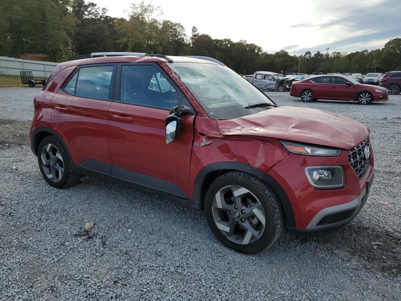 2022 HYUNDAI VENUE SEL VIN:KMHRC8A3XNU204306