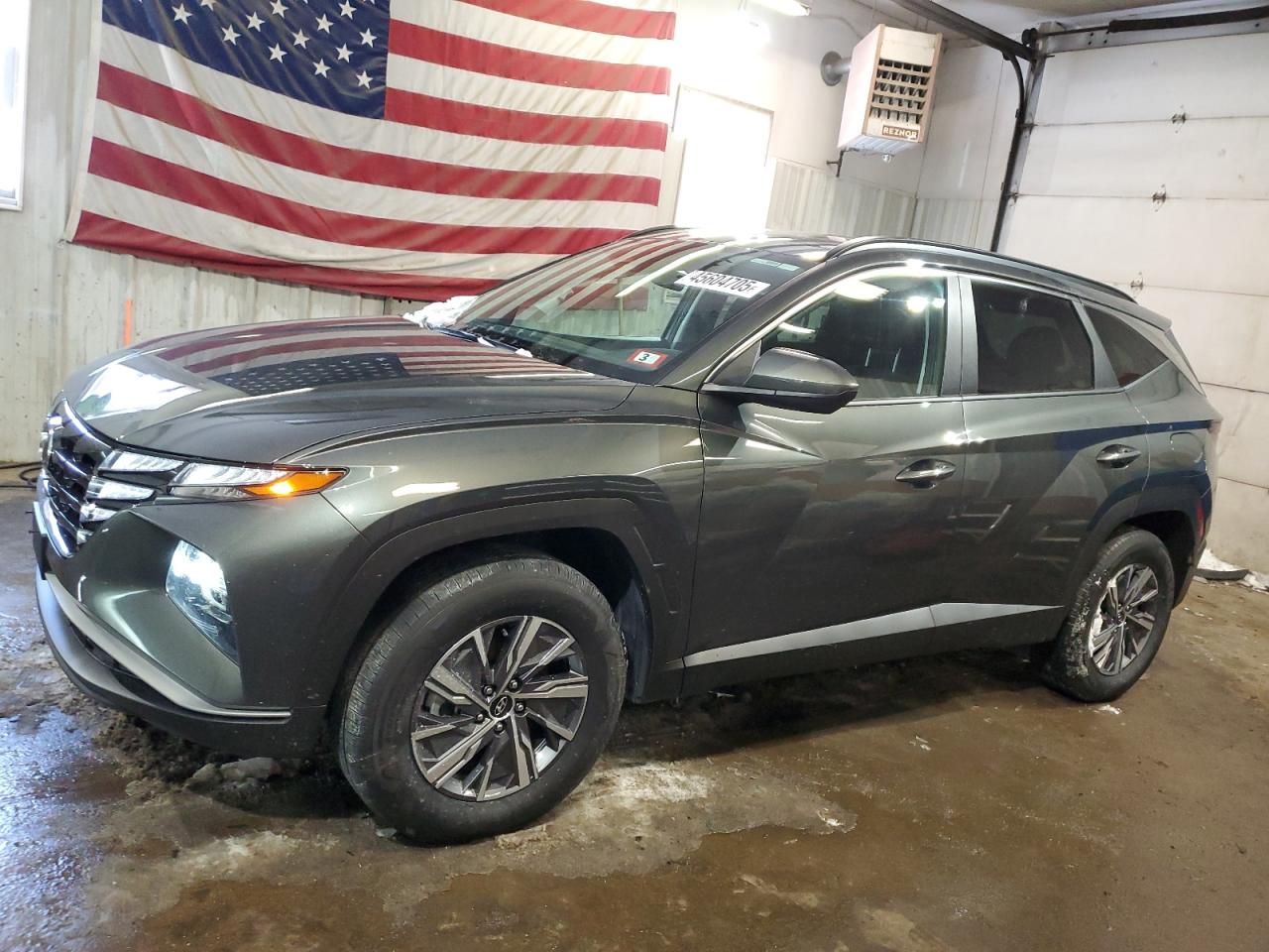 2024 HYUNDAI TUCSON BLUE VIN:KM8JBCD16RU206749