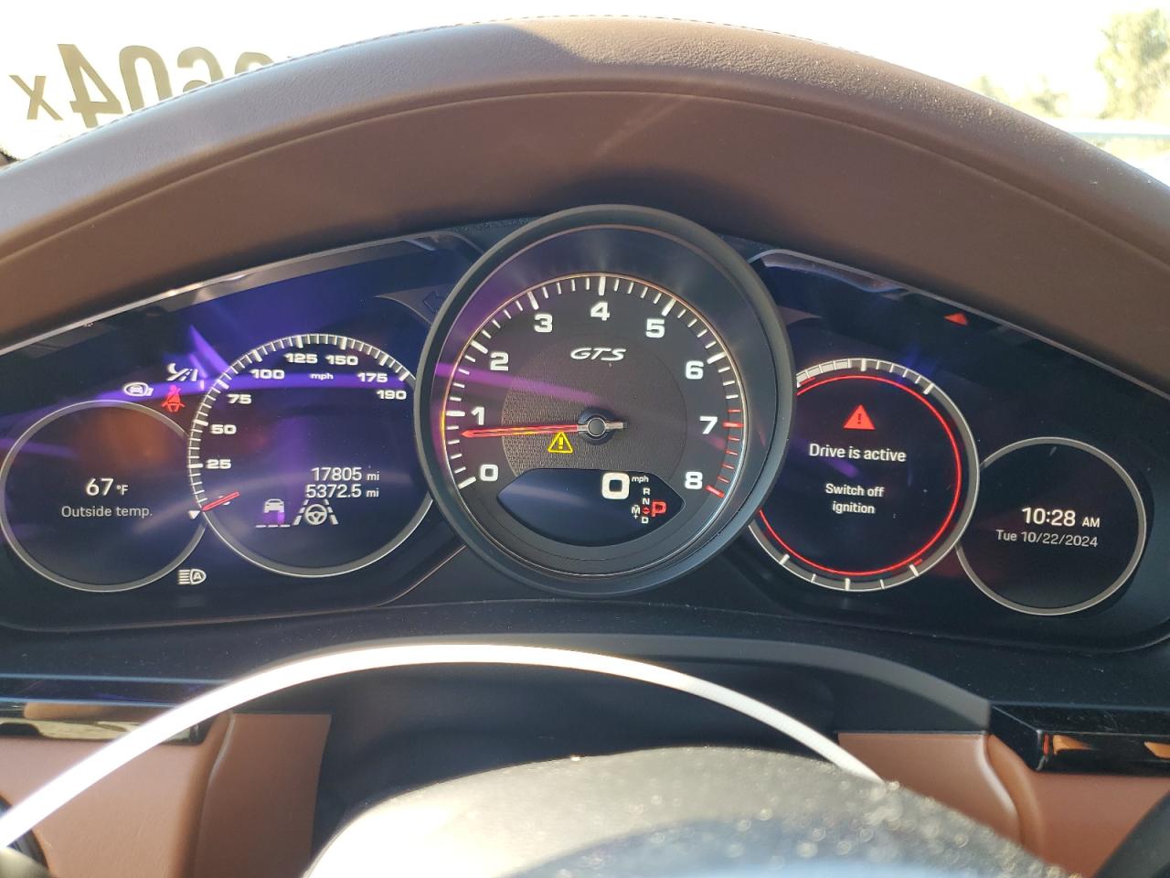 2022 PORSCHE CAYENNE GTS VIN:WP1AG2AYXNDA38429
