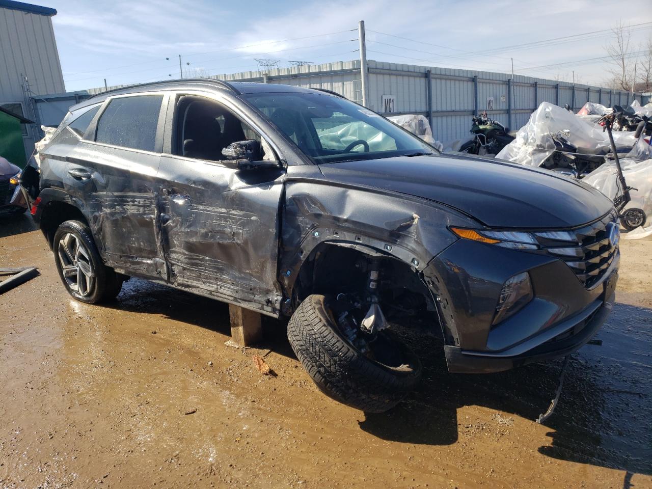 2022 HYUNDAI TUCSON SEL VIN:5NMJF3AE6NH128992