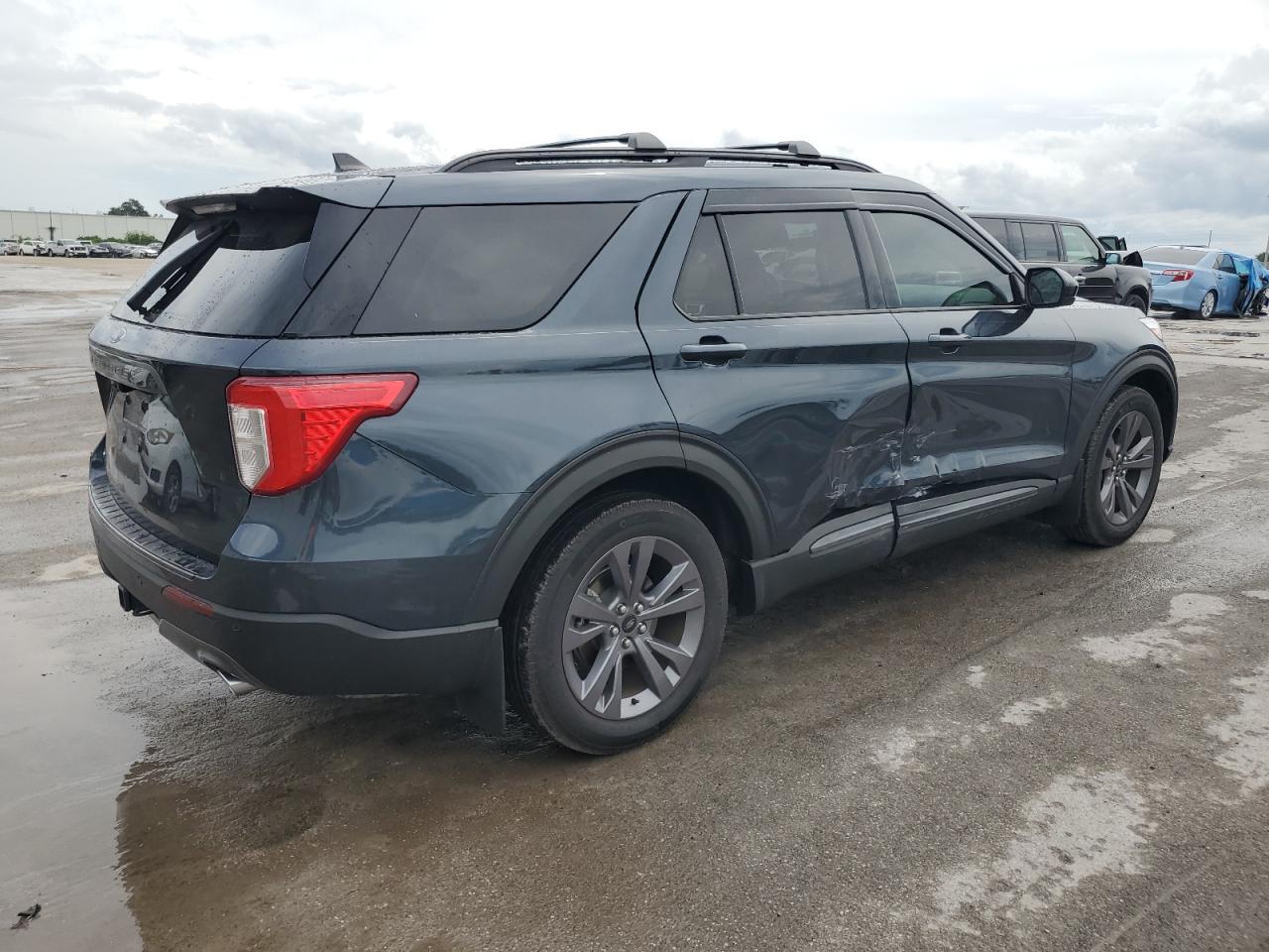 2022 FORD EXPLORER XLT VIN:1FMSK7DH6NGA70107