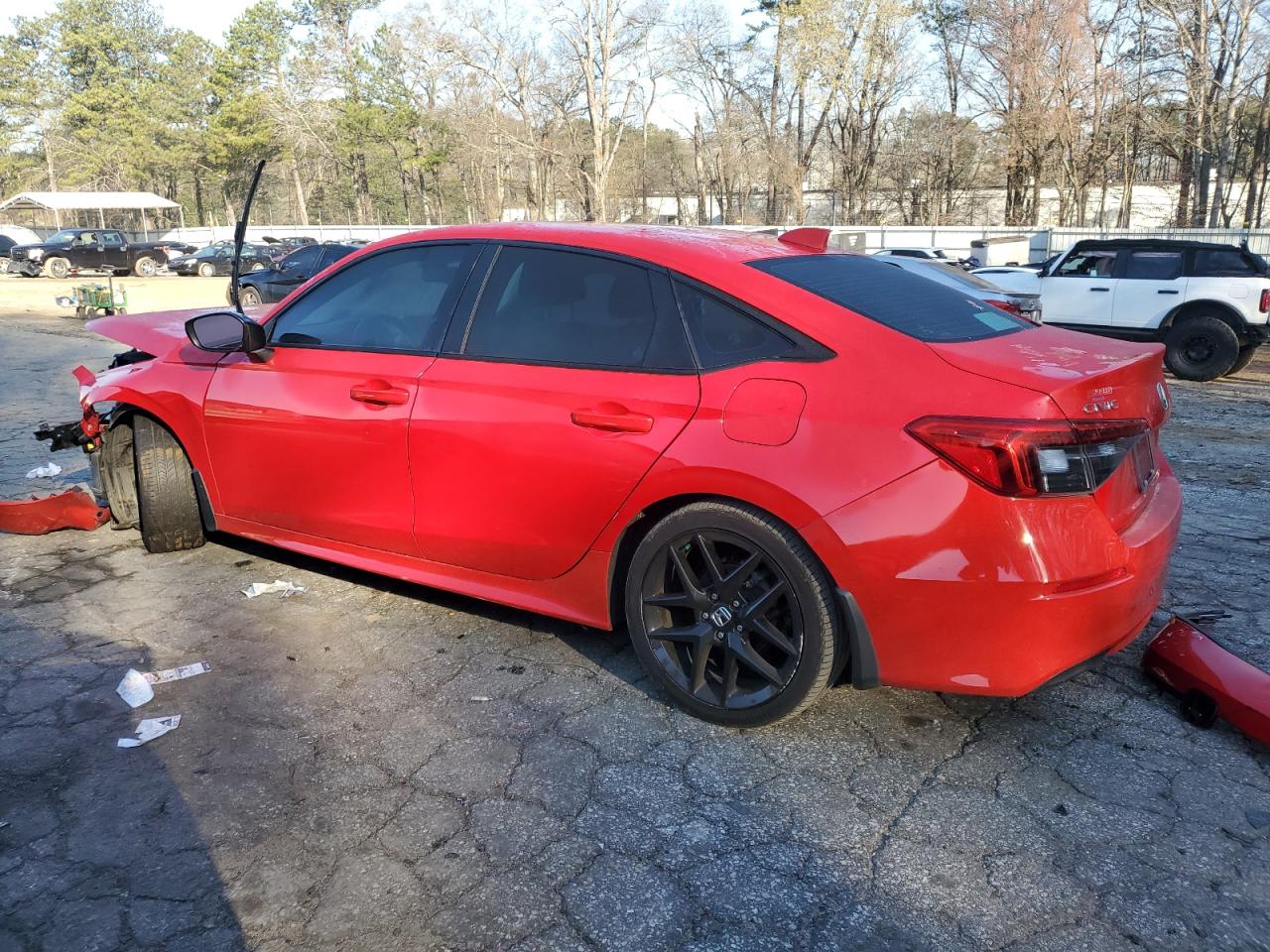 2022 HONDA CIVIC SPORT VIN:2HGFE2F59NH535035