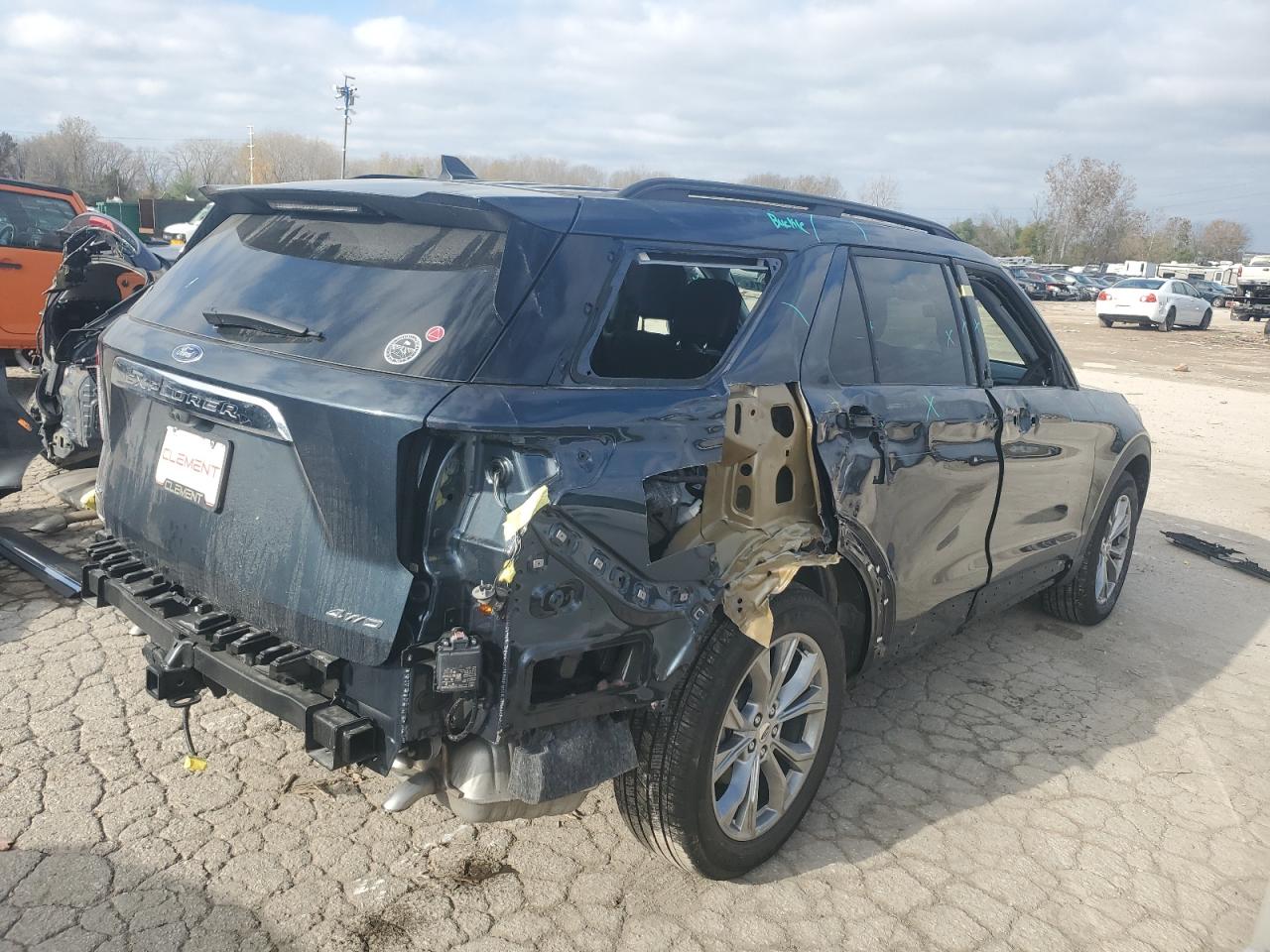 2023 FORD EXPLORER XLT VIN:1FMSK8DH4PGB63166
