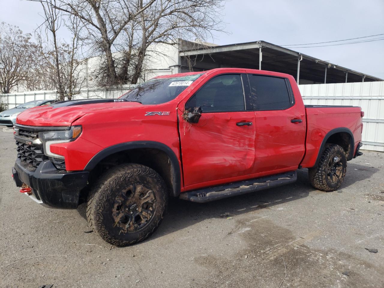 2022 CHEVROLET SILVERADO K1500 ZR2 VIN:3GCUDHEL0NG660890