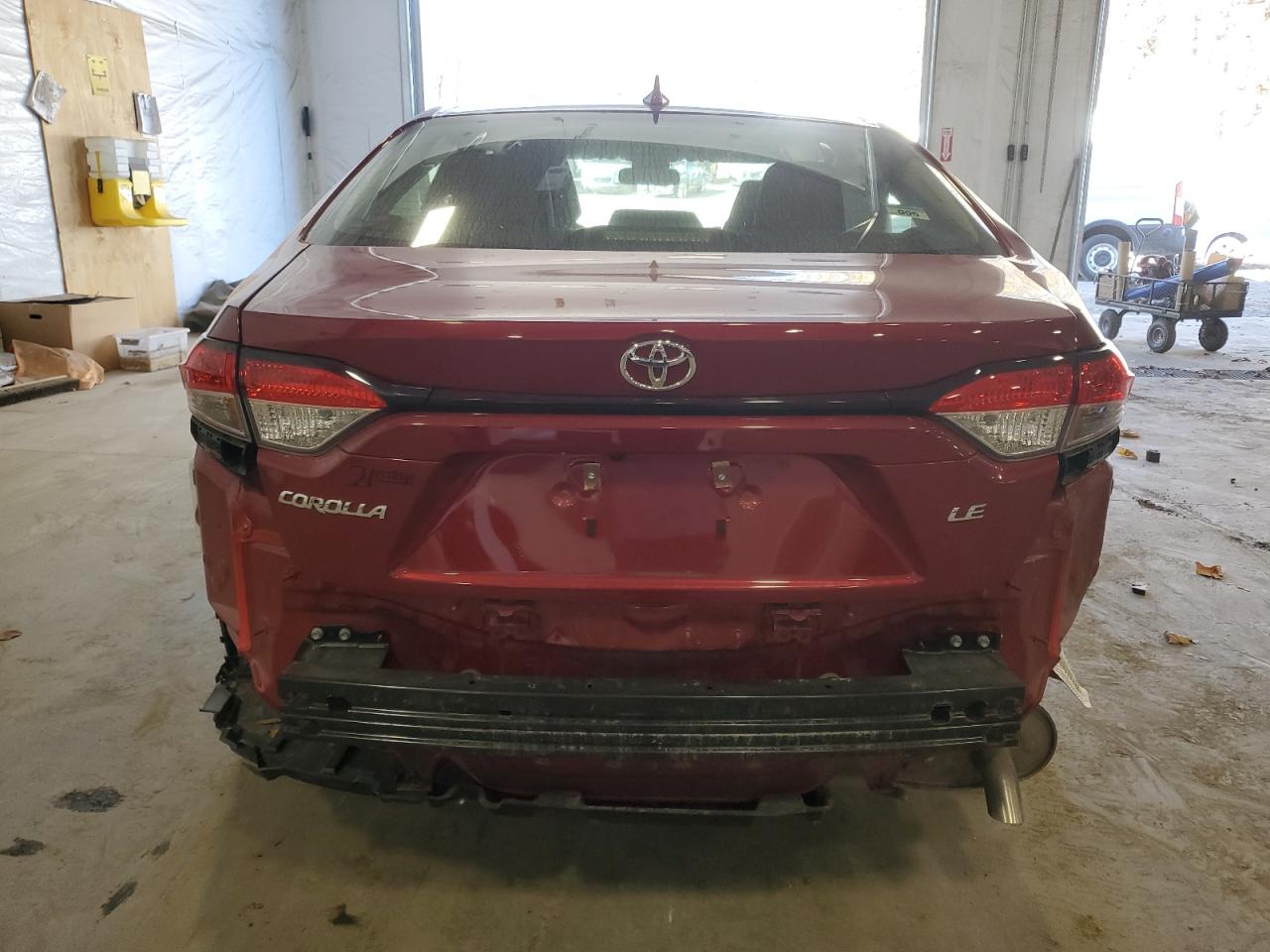 2022 TOYOTA COROLLA LE VIN:JTDEPMAE8NJ209152