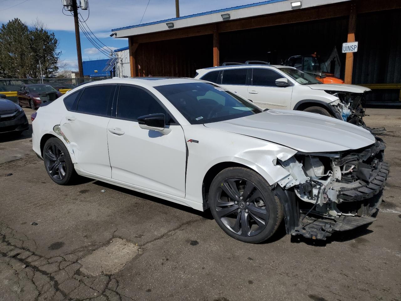 2022 ACURA TLX TECH A VIN:19UUB6F53NA002345