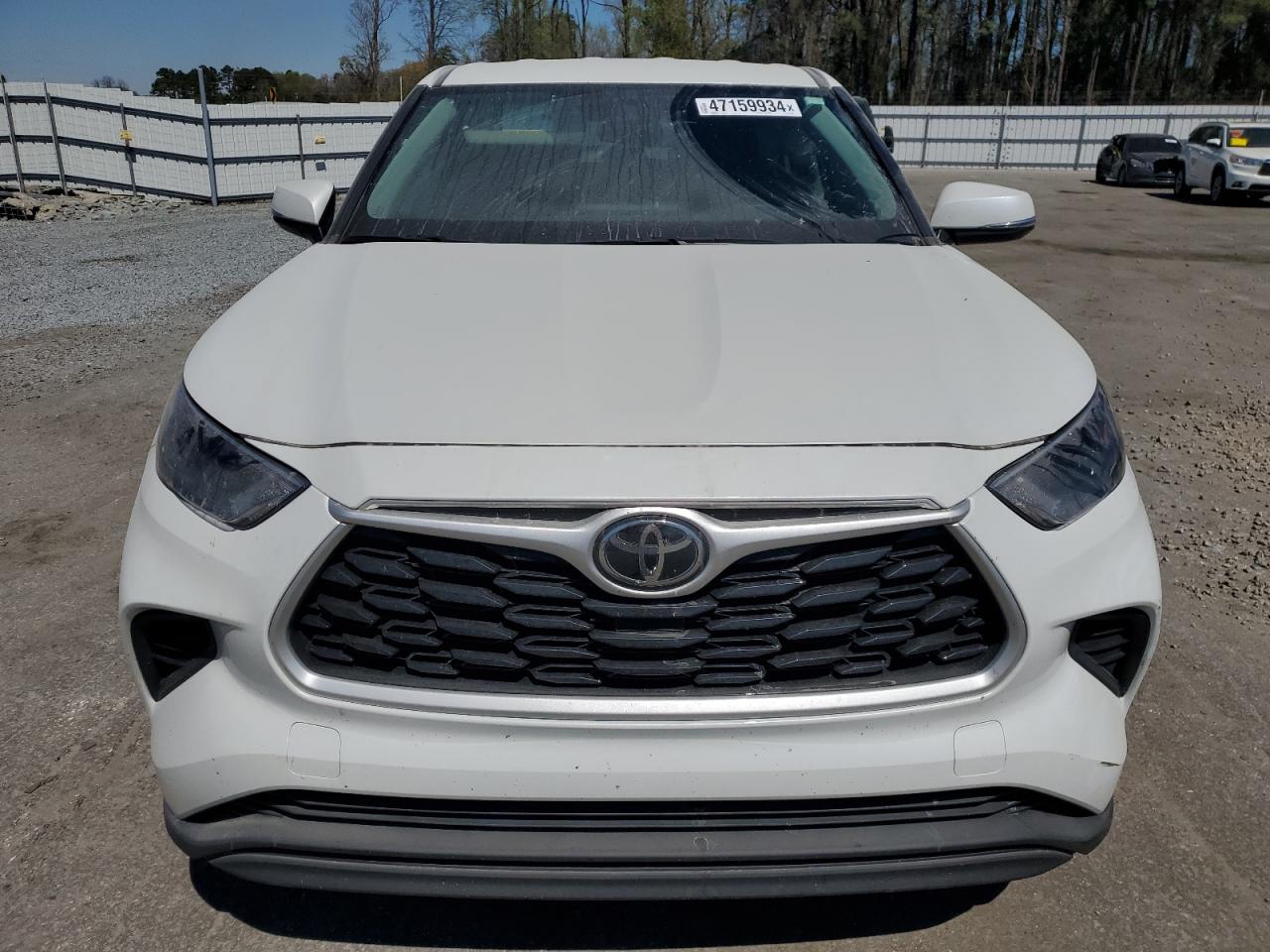 2022 TOYOTA HIGHLANDER L VIN:5TDCZRAH7NS117803