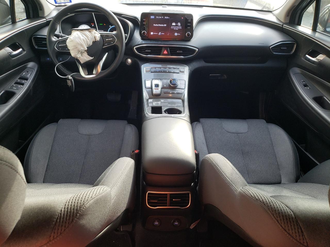 2022 HYUNDAI SANTA FE SEL VIN:5NMS6DAJ1NH455260