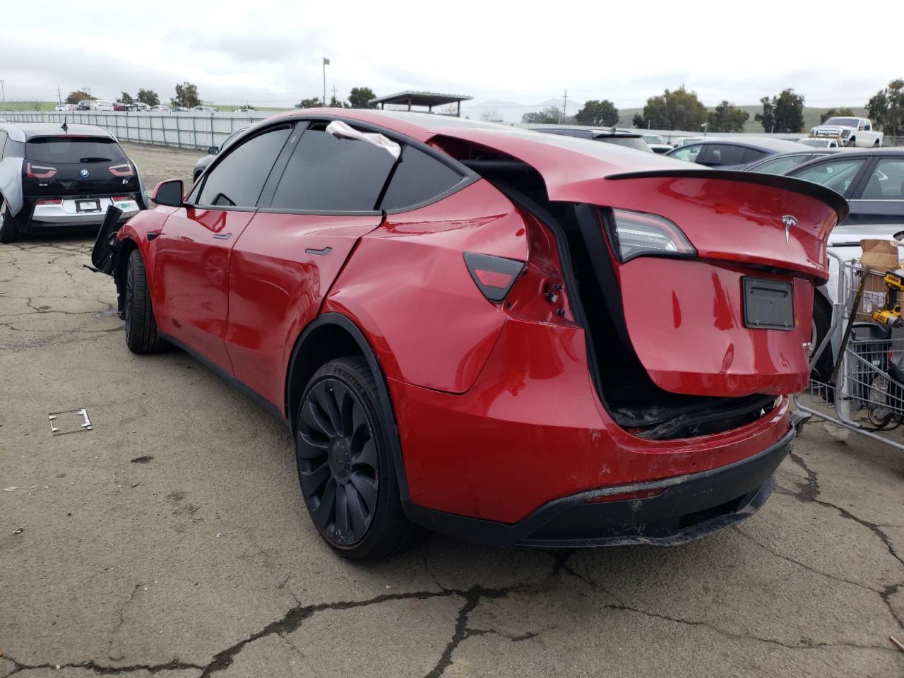 2022 TESLA MODEL Y  VIN:5TDBY67A38S008833