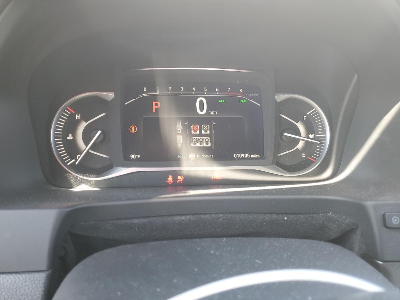 2023 HONDA PASSPORT EXL VIN:5FNYF8H54PB029786