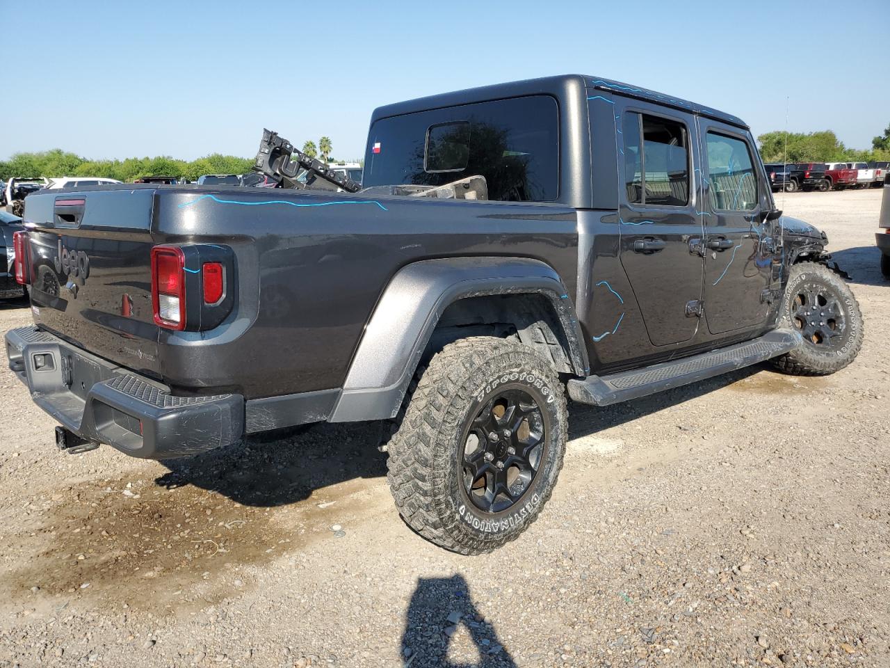 2023 JEEP GLADIATOR SPORT VIN:1C6HJTAG7PL586600