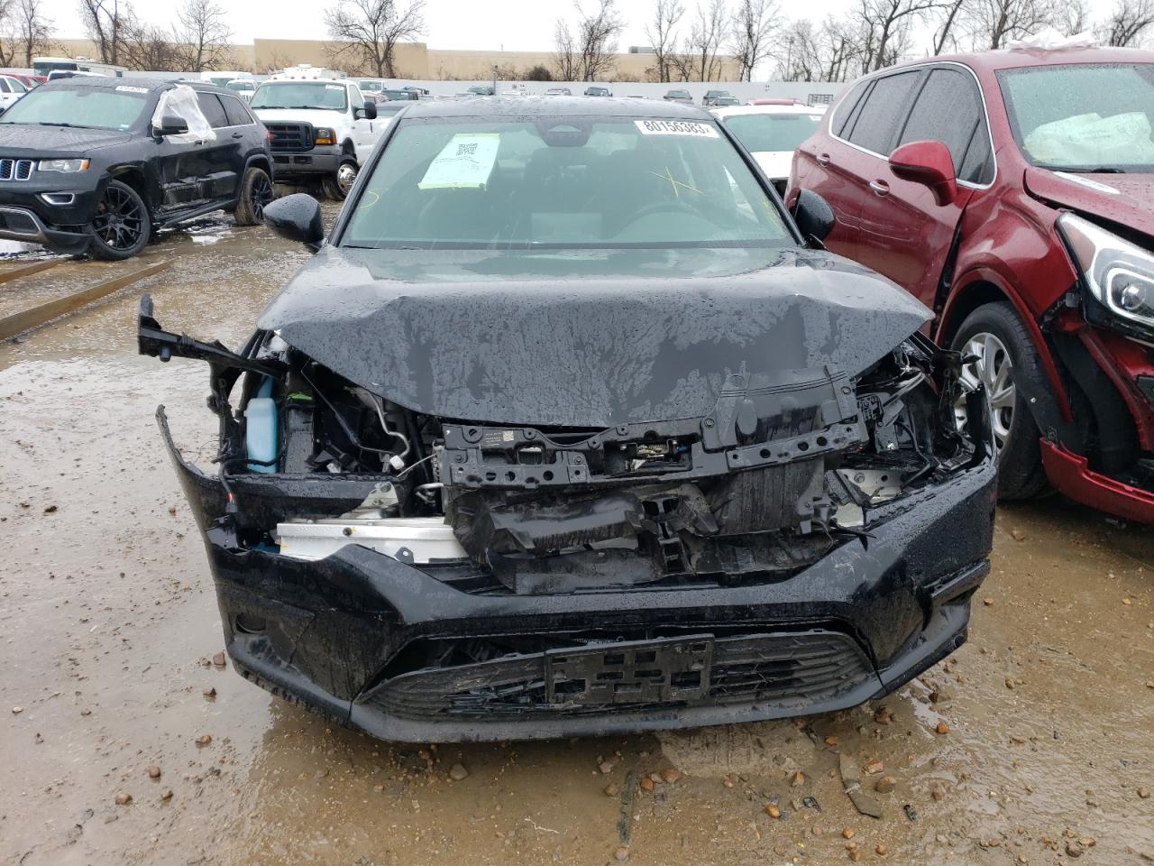 2022 HONDA CIVIC SPORT VIN:2HGFE2F59NH574966