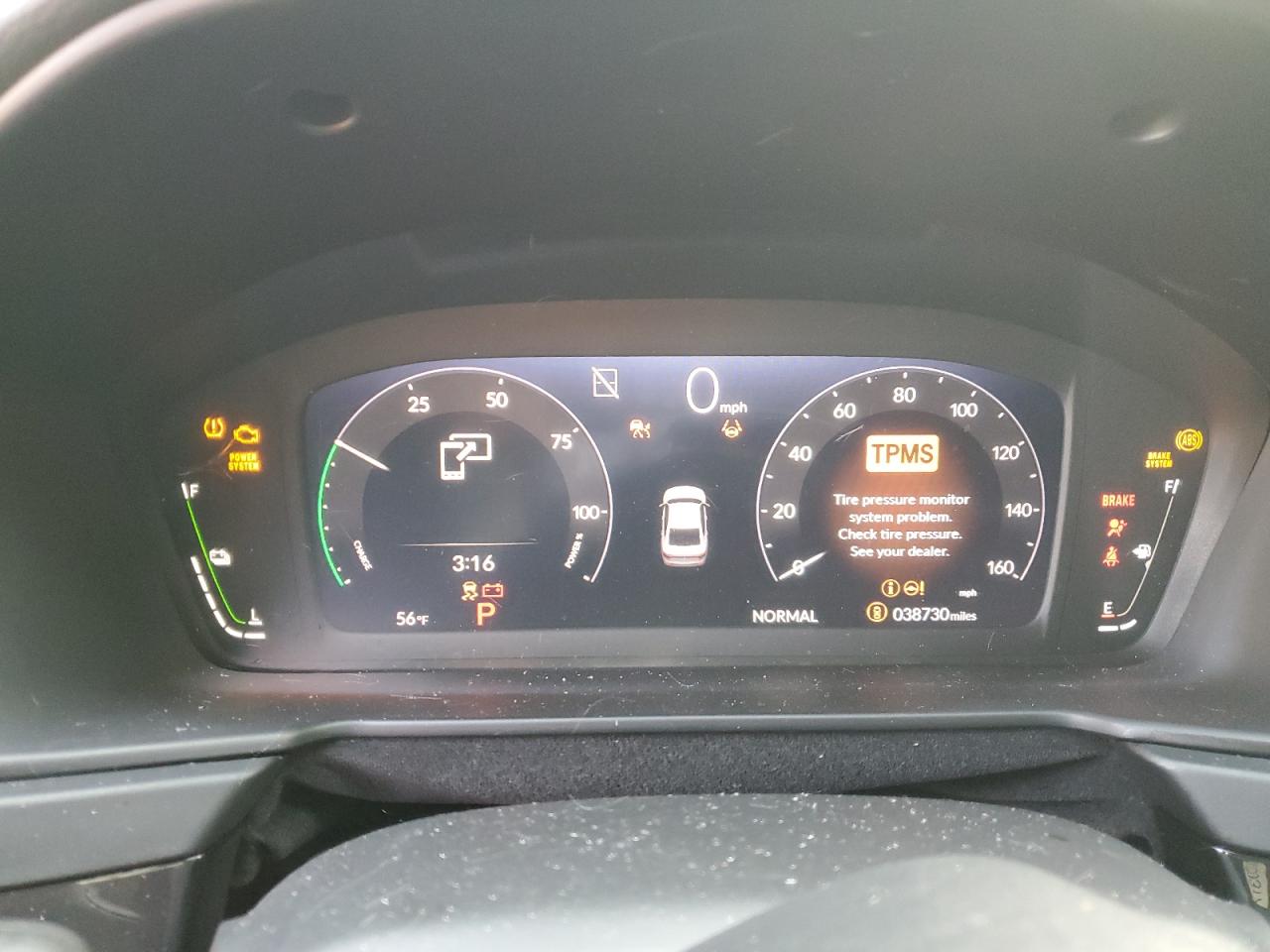 2024 HONDA ACCORD HYBRID SPORT VIN:1HGCY2F5XRA003680