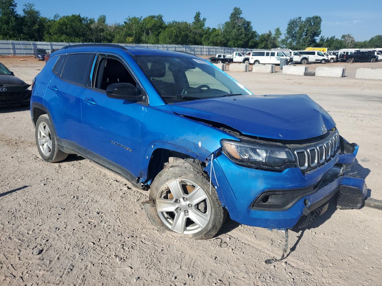 2022 JEEP COMPASS LATITUDE VIN:3C4NJCBB7NT137269