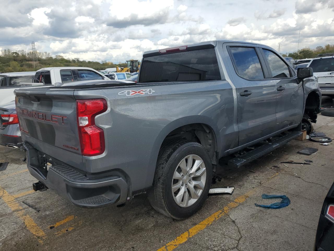 2022 CHEVROLET SILVERADO LTD K1500 CUSTOM VIN:1GCPYBEK9NZ200472