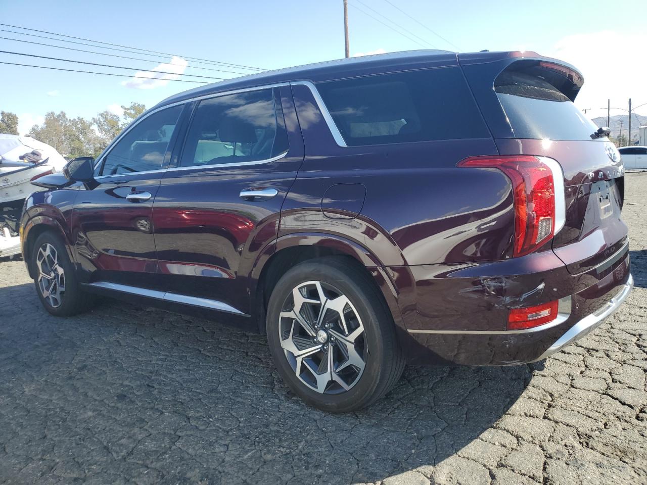 2022 HYUNDAI PALISADE CALLIGRAPHY VIN:KM8R74HE1NU439195