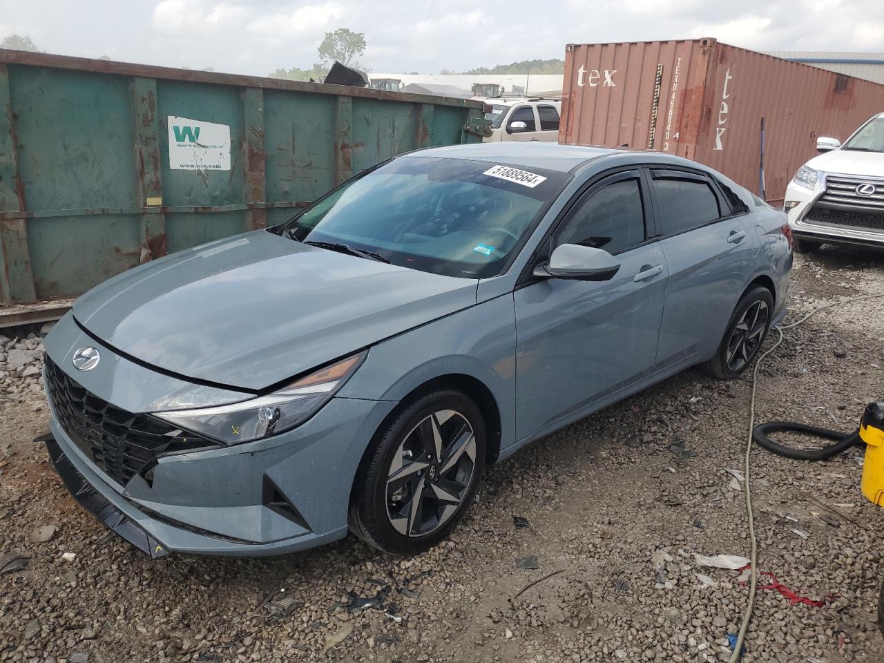 2023 HYUNDAI ELANTRA SEL VIN:KMHLS4AG6PU446758