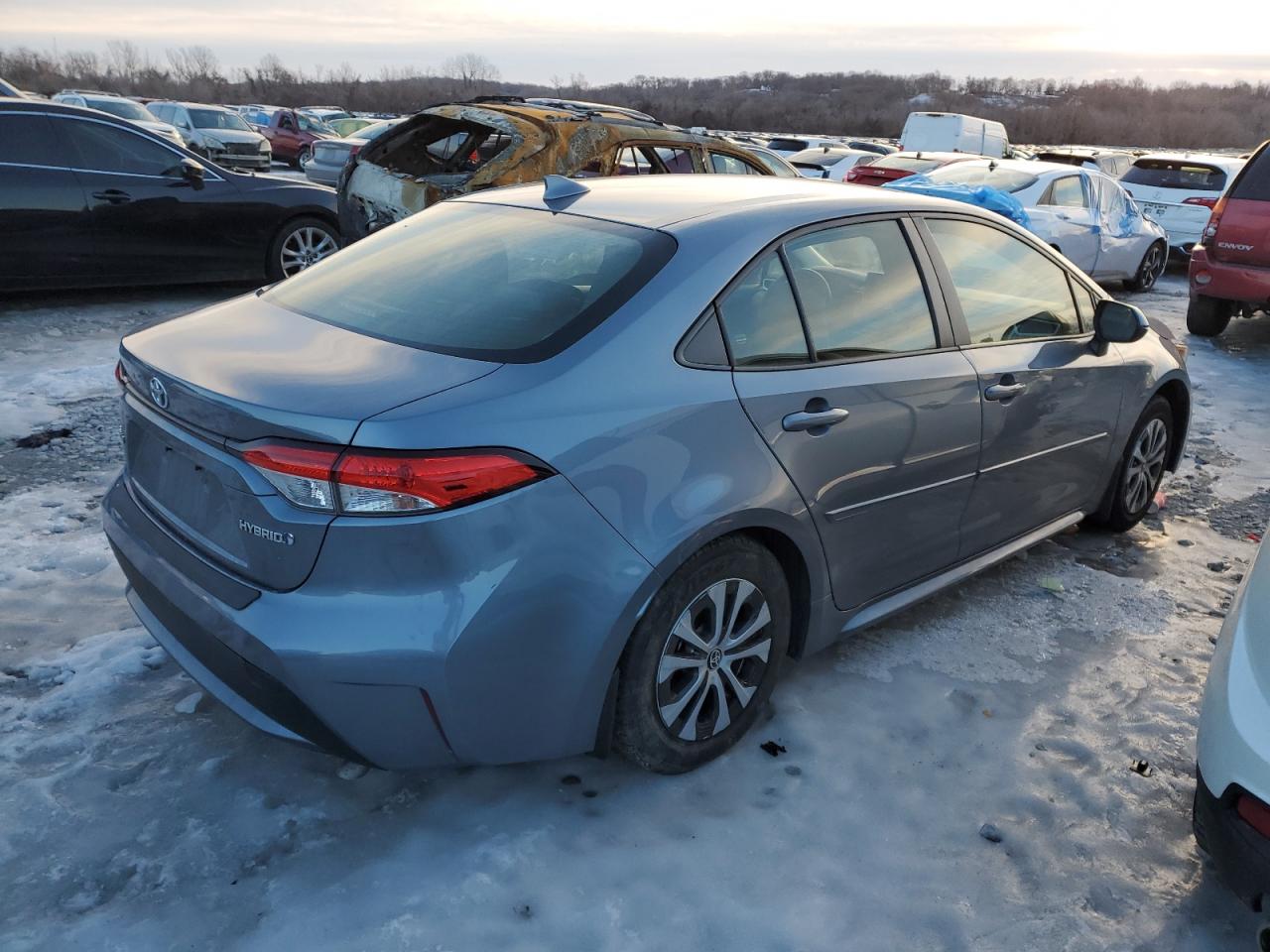 2022 TOYOTA COROLLA LE VIN:JTDEAMDEXN3012307