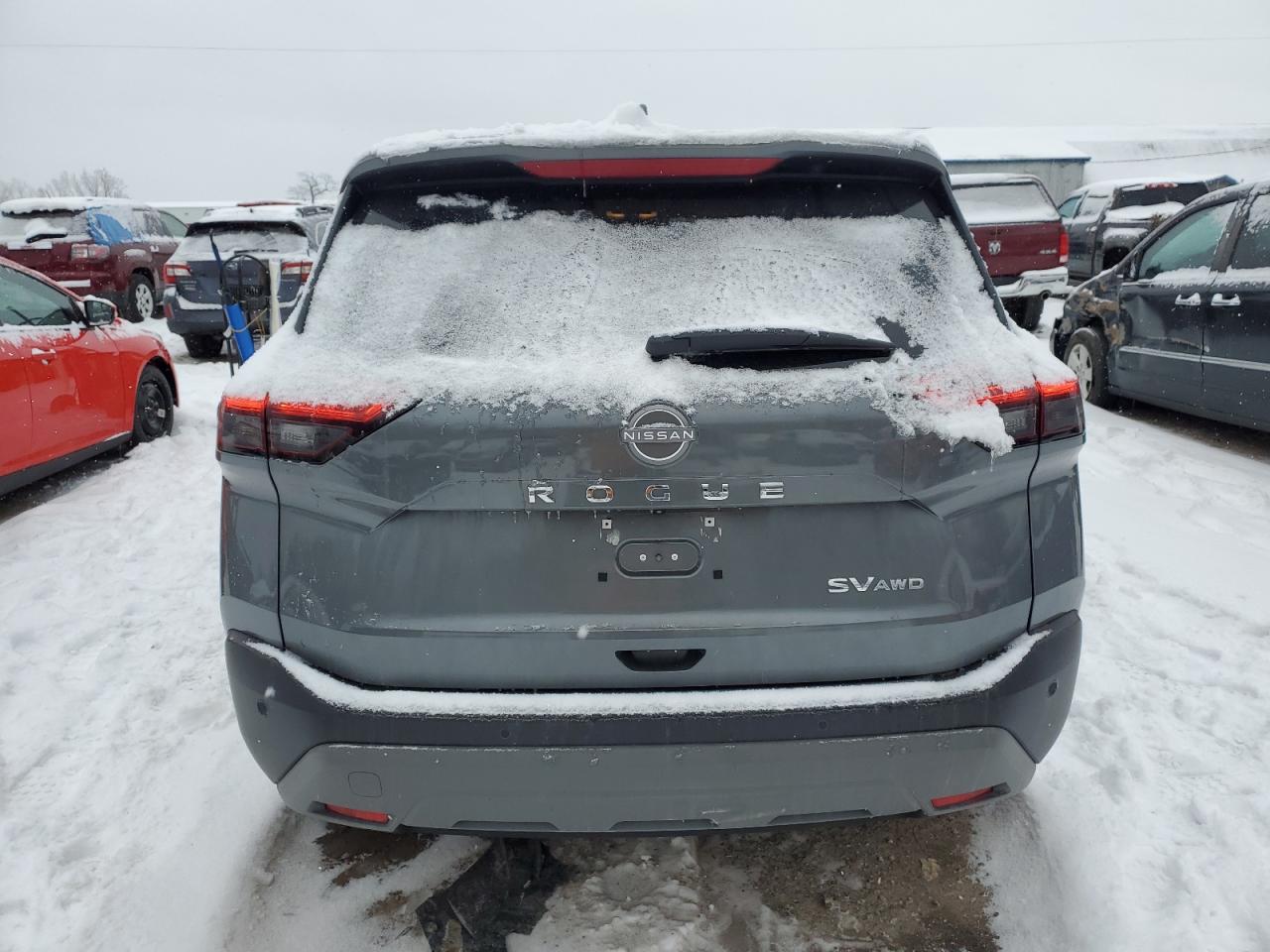2022 NISSAN ROGUE SV VIN:5N1BT3BB9NC727249